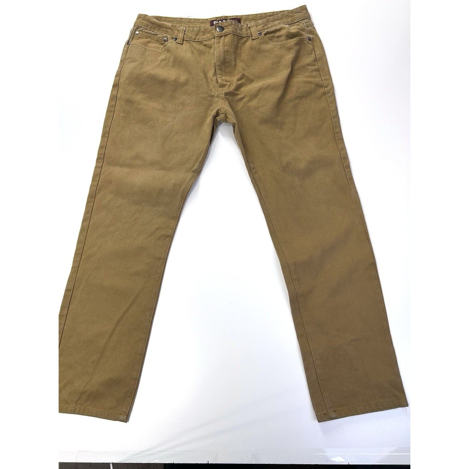 Yellow Gs115 Brand Denim Jeans Size 42